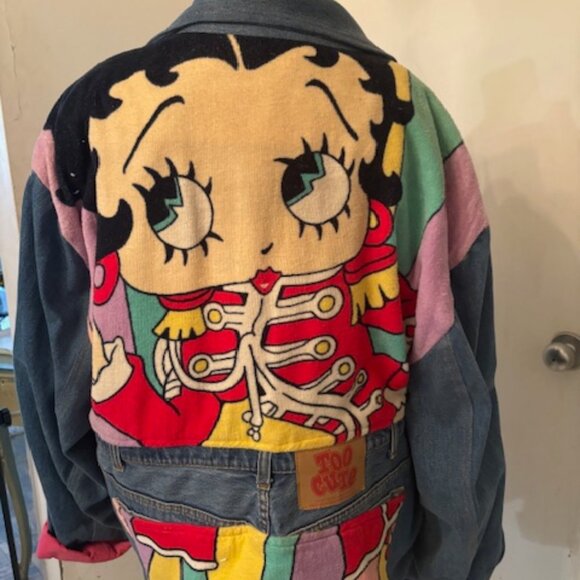 Vintage Betty Boop denim jacket. - Picture 2 of 4